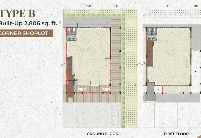 Sejati Sentral, New shop/ office for sales in Sandakan, Sabah. Prime location, High ROI.   