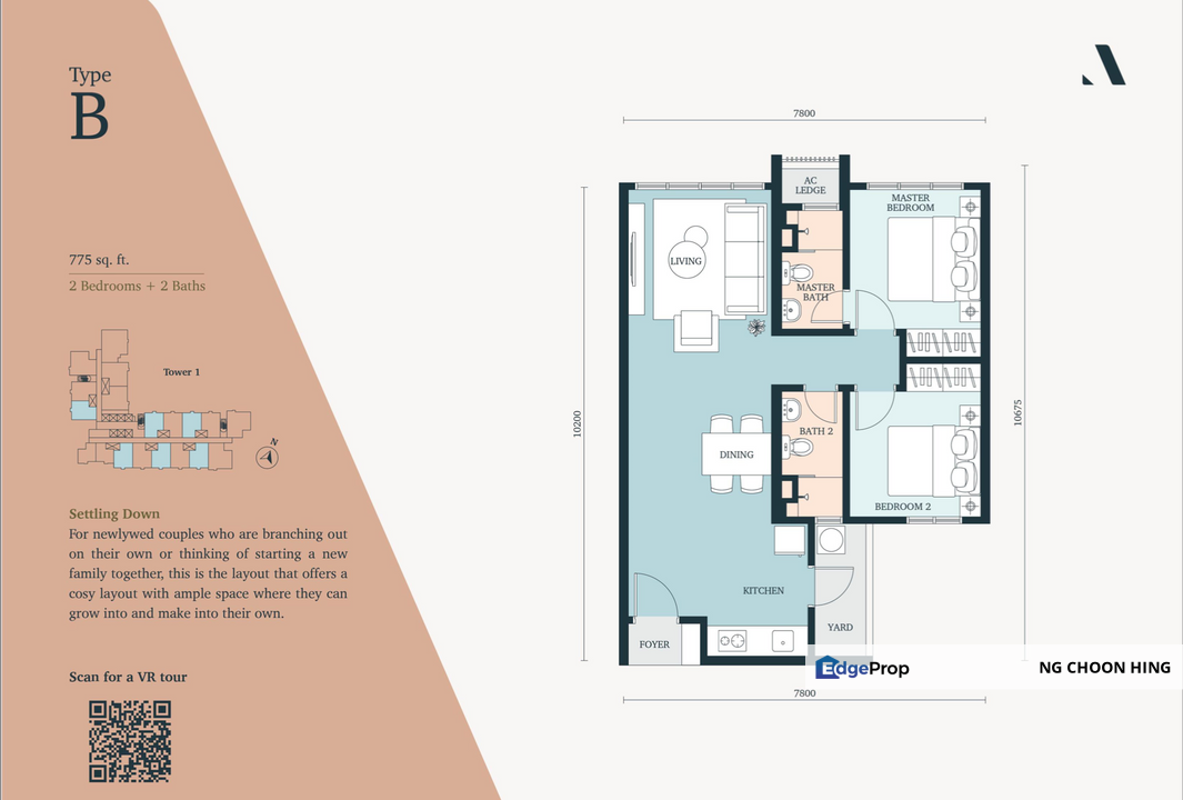 The Atera, New launch condominium for sales in Petaling Jaya. Prime location, 400 meter covered walkway to Asia Jaya LRT. , Selangor, Petaling Jaya
