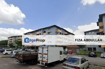 Flat Balau Taman Rinting Masai Fully RenoVated 3 bilik 2 bilik air below market Full Loan, Johor, Masai