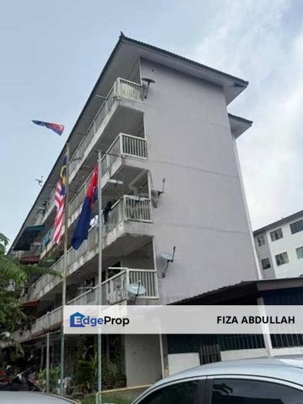 Zero Deposit Flat Taman Cendana Full Loan untuk rumah pertama below market taman scientex pasir gudang johor, Johor, Pasir Gudang