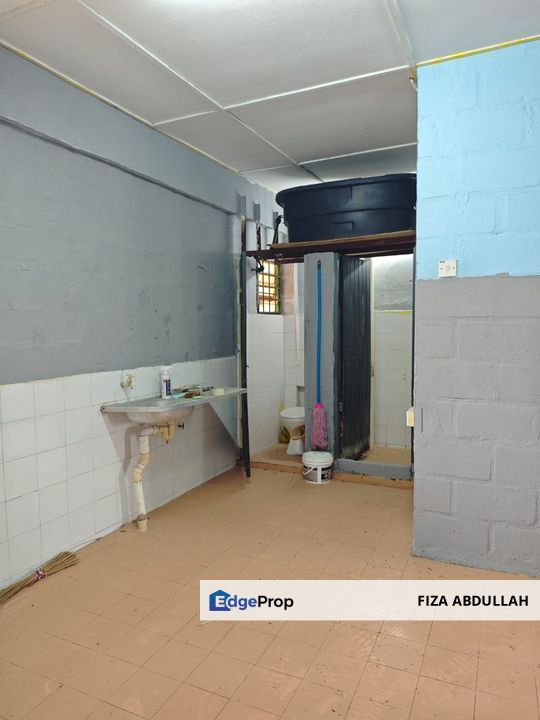 Below Market Boleh Full Loan Flat Temenggong Kulai Johor 3 bilik 1 bilik Air, Johor, Kulai