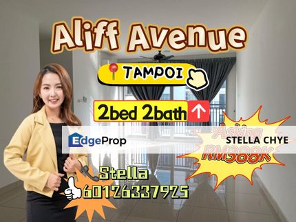 The Aliff RESIDENCE - 2bed 2bath for Sale - Below Market Value , Johor, Johor Bahru