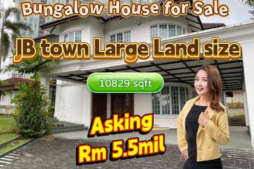 Jalan Tengku Puteri, Off Jalan Straits View - Big Bungalow Land for Sale 