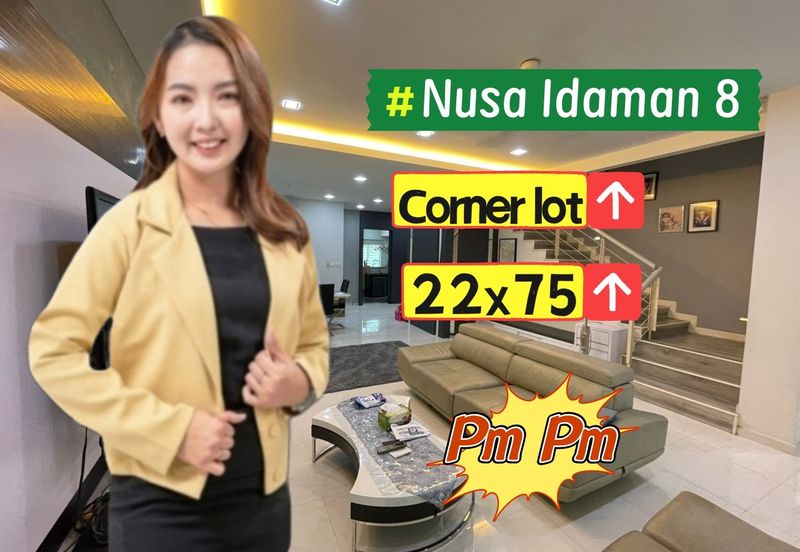 Nusa Idaman Precint 8/ Iskandar Puteri / Corner lot for sale