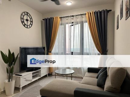 Condo Baru Fully Furnished 3 Bilik Meta Residence MetaCity Bandar Putra Permai Seri Kembangan 2min Walking Distance to MRT Putra Permai, Putrajaya, Selangor, Seri Kembangan