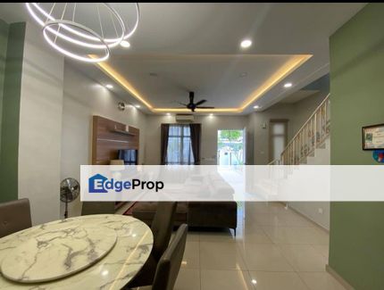 Graham Garden 2 Storey Terrace House in Eco Grandeur [Kitchen Cabinet and Aircond], Selangor, Bandar Puncak Alam