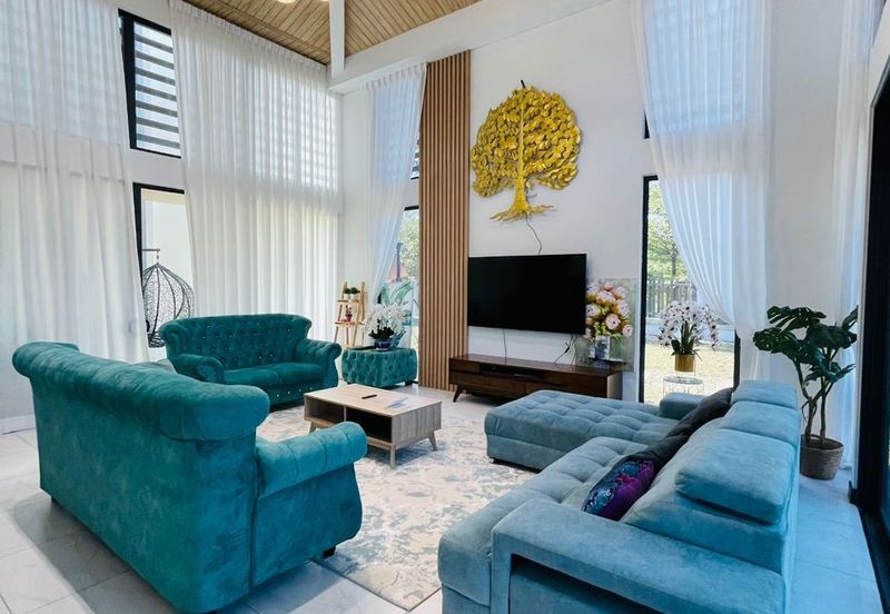 Villa Concept Luxury Style Bungalow House in Amber Bungalows, Subang Bestari [Spacious Land/Corner Lot]