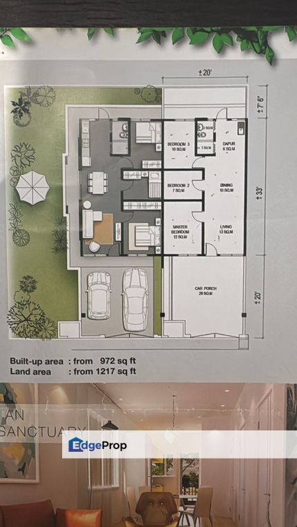 1.5 sty lorong hijauan valdor valdor , Penang, Sungai Jawi