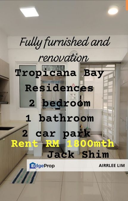 TROPICANA BAY RESIDENCE @ OPEN FOR RENT 1/7/25, Penang, Sungai Nibong