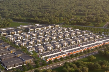 Semi Detached Puncak Alam, Selangor Factory Warehouse For Sale