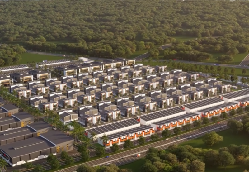 Terrace Industrial - Puncak Alam Selangor Factory Warehouse For Sale