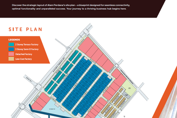 Detached Puncak Alam Selangor Factory Warehouse For Sale