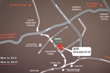Jenjarom Selangor Factory Warehouse For Sale