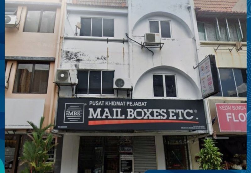 Subang Jaya, 3 storey shop office, Selangor, for Auction