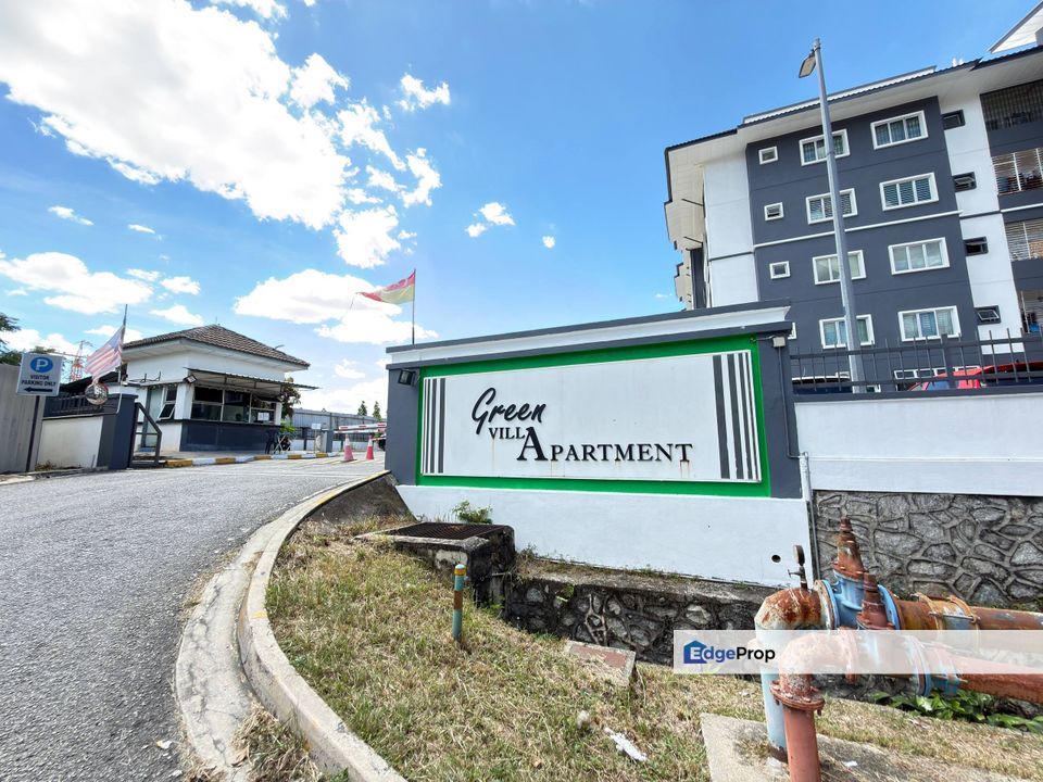 TERMURAH | END UNIT @ GREEN VILLA APARTMENT, PERSIARAN CEMERLANG, Selangor, Bangi
