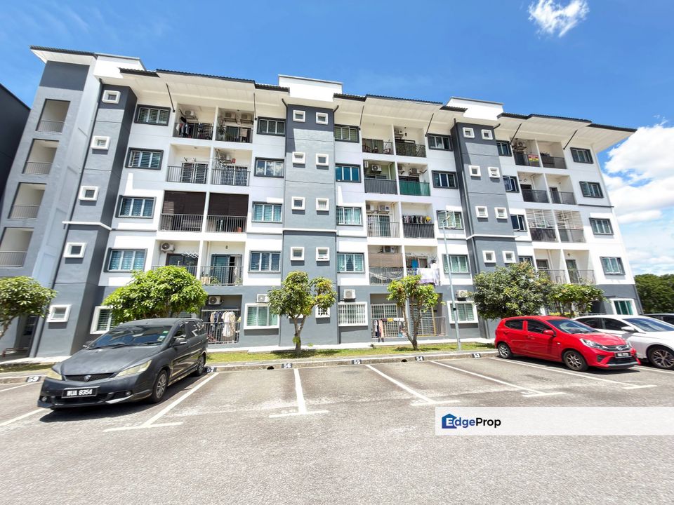 TERMURAH | END UNIT @ GREEN VILLA APARTMENT, PERSIARAN CEMERLANG, Selangor, Bangi