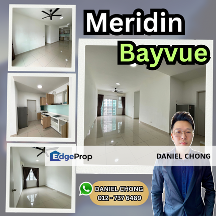 Meridin Bayvue @ Sierra Perdana 3 Rooms Apartment For Sale, Johor, Masai