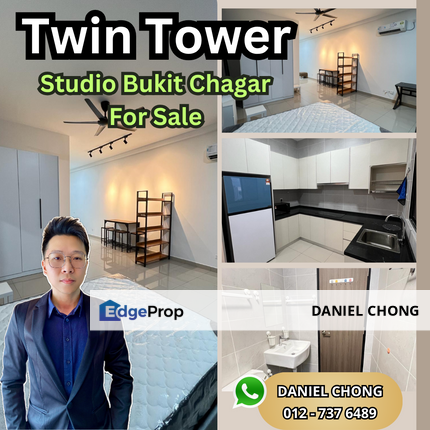 Twin Tower Residence Studio For Sale, Johor, Johor Bahru