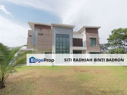 Semi-D 2 Storey End Lot Spacious Land Facing Open, Nice Number  Citrina, Alam Impian, Selangor, Shah Alam
