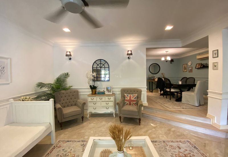 Two and a Half Storey Terrace House Taman Pinggiran Ukay Ampang Selangor.