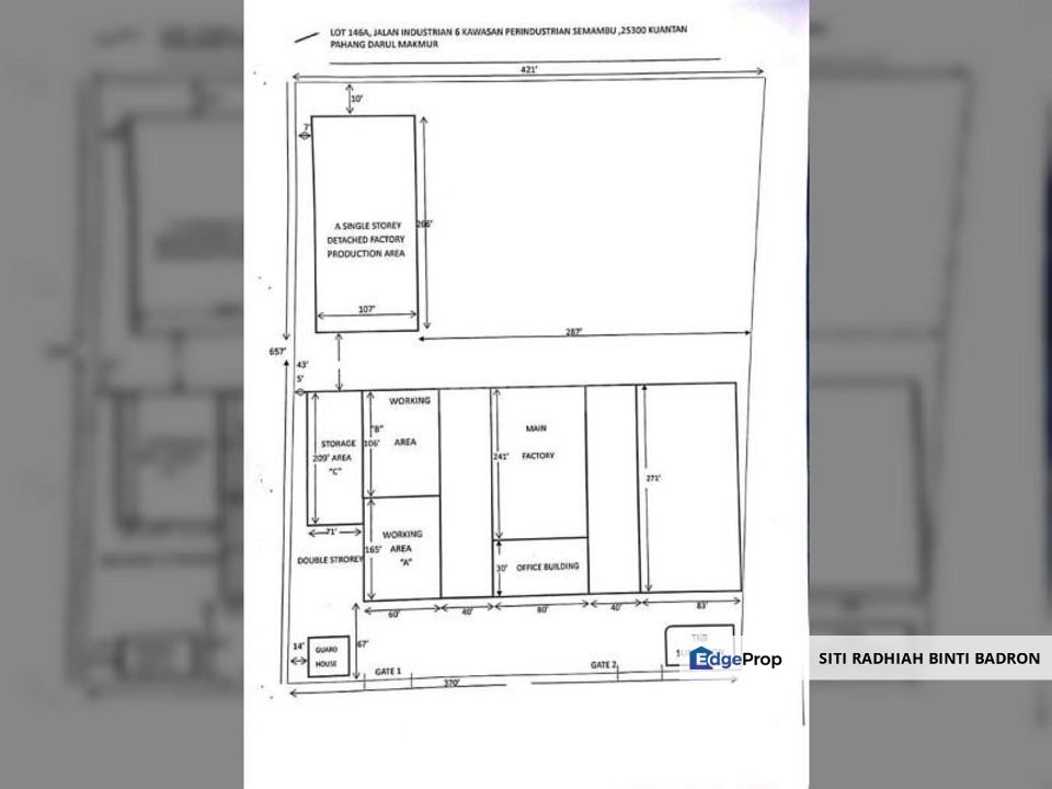 Warehouse/Factory at Semambu Industrial Area, Kuantan, Pahang, Kuantan
