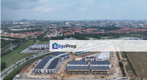 Alam Impian 2, Shah Alam 100% NEW ! END LOT BIGGER SIZE Double storey shop lot for SALE  , Selangor, Shah Alam