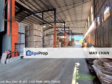 TELOK PANGLIMA GARANG / JENJAROM FRONTAGE SHARED Warehouse for RENT  RM18,000, Selangor, Jenjarom