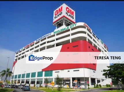 GM Klang Wholesale ROI 12%  @ Retail Shop for Sale, Selangor, Klang