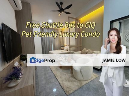 Ponderosa Regency Pet Friendly Condo Shuttle Bus to CIQ, Johor, Johor Bahru