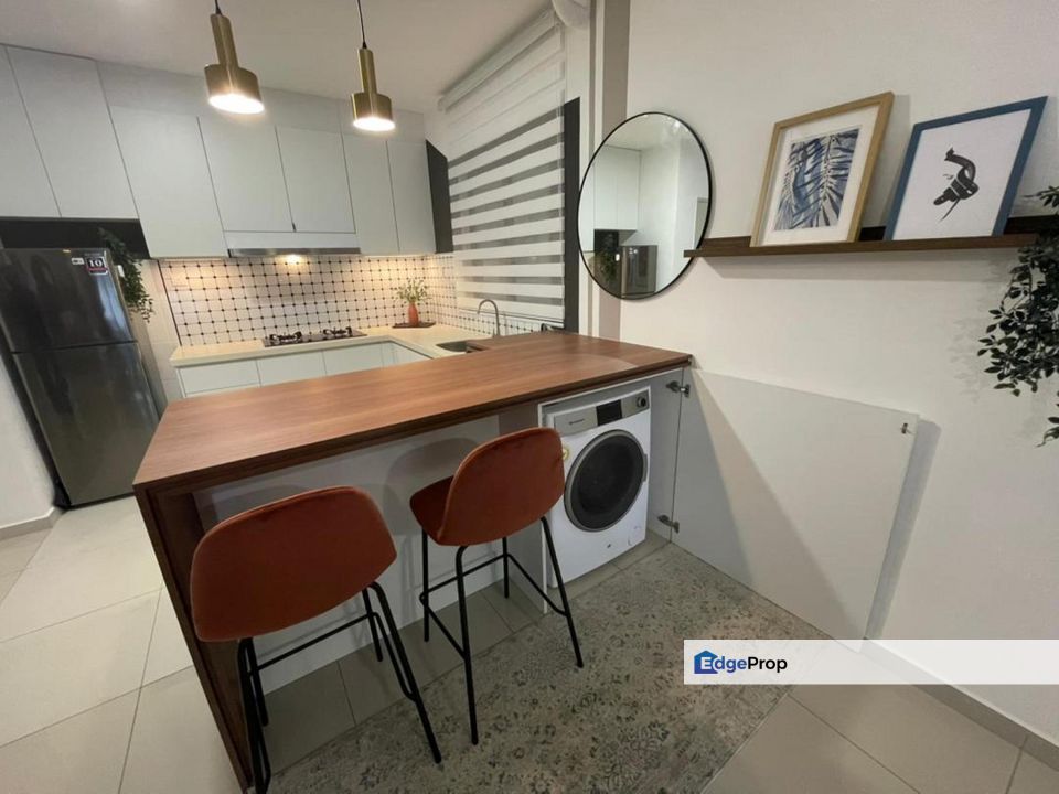 Fully Furnished Unit with Beautiful Interior Design at Huni Residence @ Eco Ardence, Setia Alam, Selangor, Setia Alam/Alam Nusantara