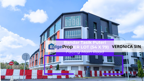 [CORNER] Bandar Tasik Puteri Ground Floor Shop | Facing MAIN ROAD (2345sf) , Selangor, Rawang