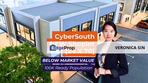 [NEW] CyberSouth 2-Storey Shoplot (24 X 70) 100K Population within 10KM  , Selangor, Dengkil