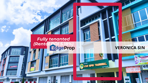[Rental ROI 5.18%] FULLY Tenanted Bandar Tasik Puteri Rawang 3-Storey Shoplot , Selangor, Rawang