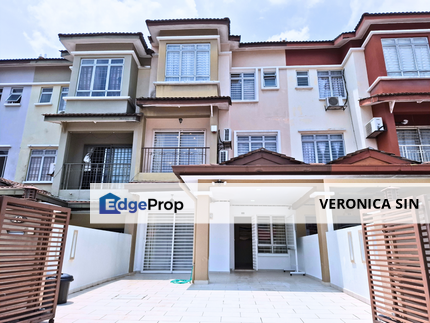 Fully-furnished 3-Storey (20X70) with Aircon - Taman Puncak Jalil , Selangor, Seri Kembangan