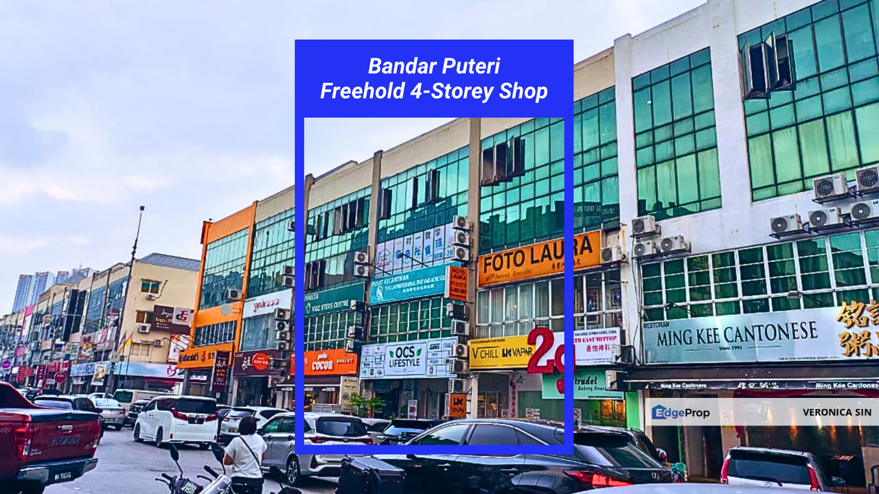 Bandar Puteri Puchong | Freehold 4-Storey Shoplot (FULLY Rented Row) , Selangor, Puchong