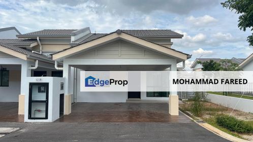Nusa Cinta Setia Fontaines Single Storey Terrace End-Lot For Rent , Penang, Kepala Batas
