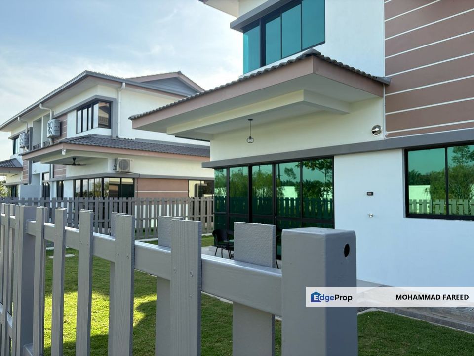 Nusa Cinta Setia Fontaines Double Storey Semi-D For Rent, Penang, Kepala Batas