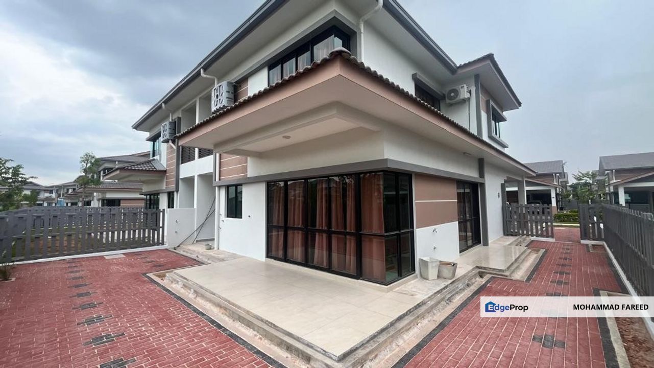 Nusa Cinta Setia Fontaines Double Storey Semi-D For Rent, Penang, Kepala Batas