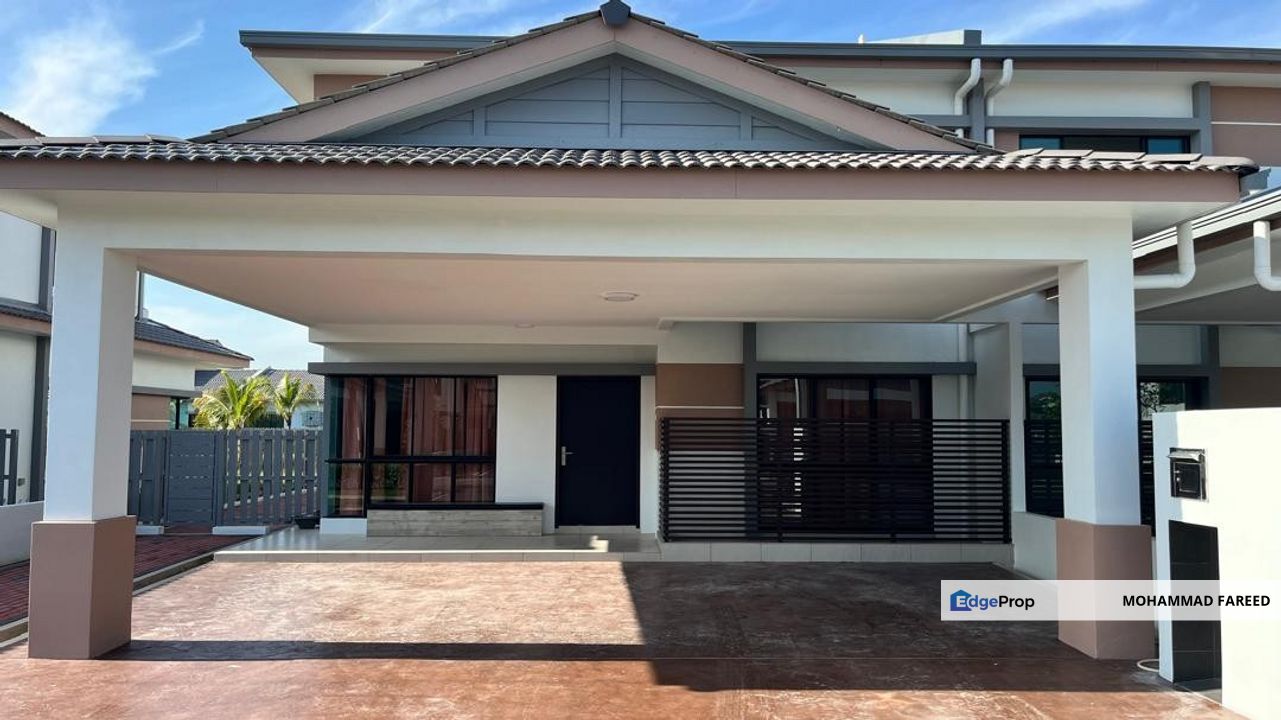 Nusa Cinta Setia Fontaines Double Storey Semi-D For Rent, Penang, Kepala Batas