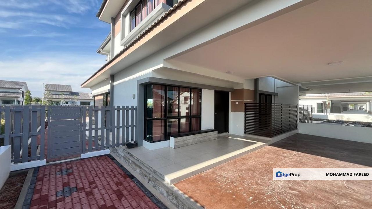 Nusa Cinta Setia Fontaines Double Storey Semi-D For Rent, Penang, Kepala Batas