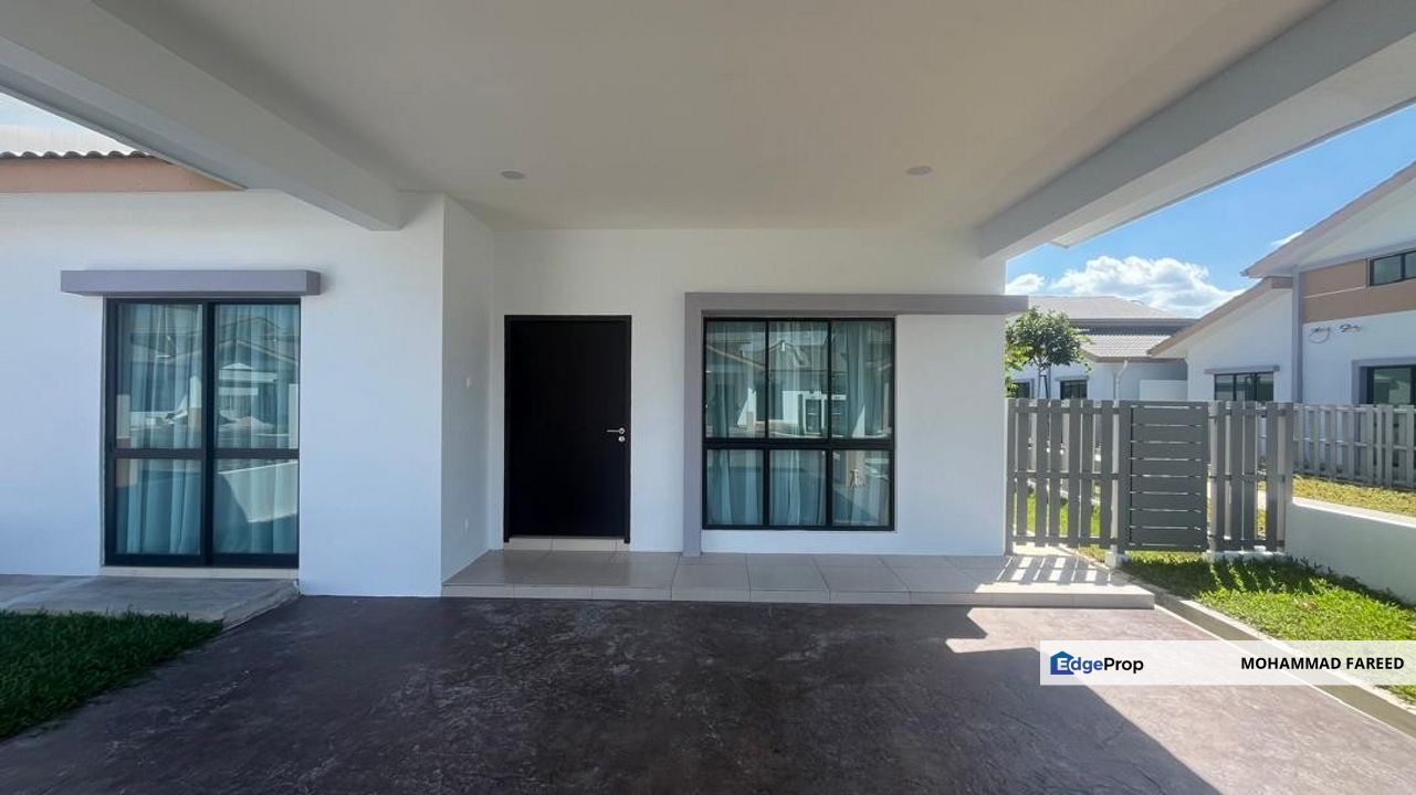 Nusa Cinta Setia Fontaines Single Storey Link Semi-D For Rent, Penang, Kepala Batas