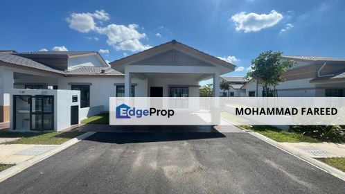Nusa Cinta Setia Fontaines Single Storey Link Semi-D For Rent, Penang, Kepala Batas