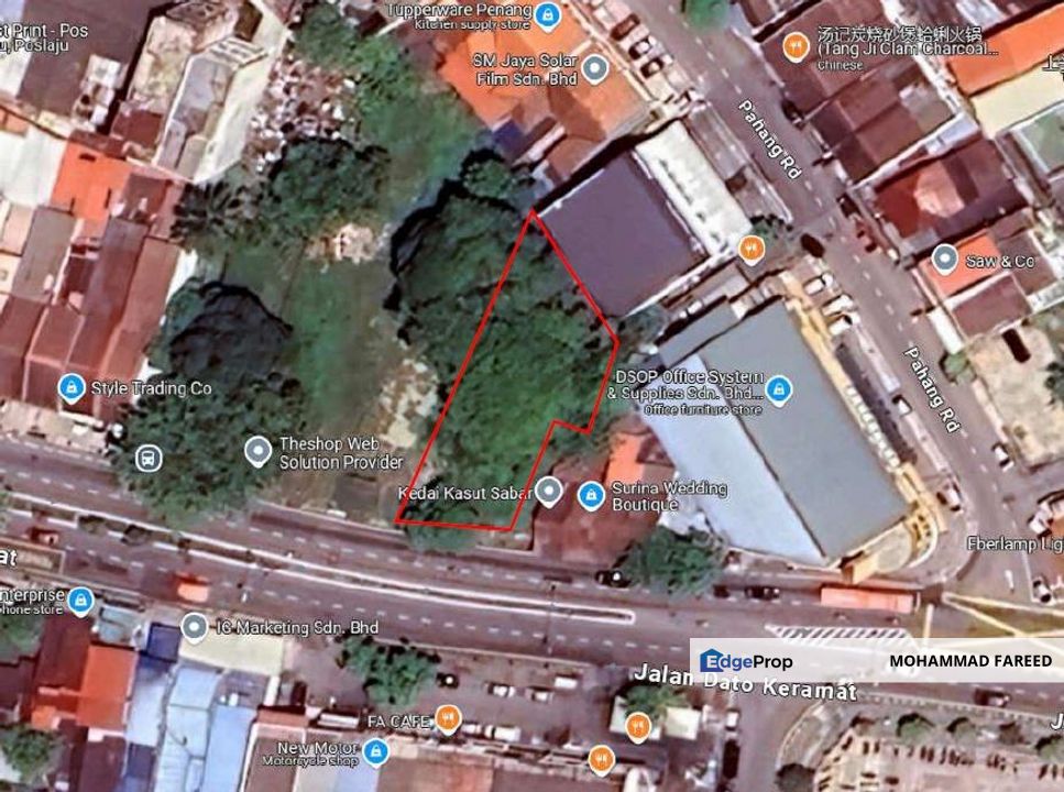 Jalan Dato Keramat Georgetown Mixed Development Land For Sale, Penang, Georgetown