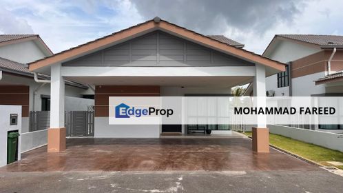 Nusa Cinta Setia Fontaines Single Storey Semi-D For Rent, Penang, Kepala Batas