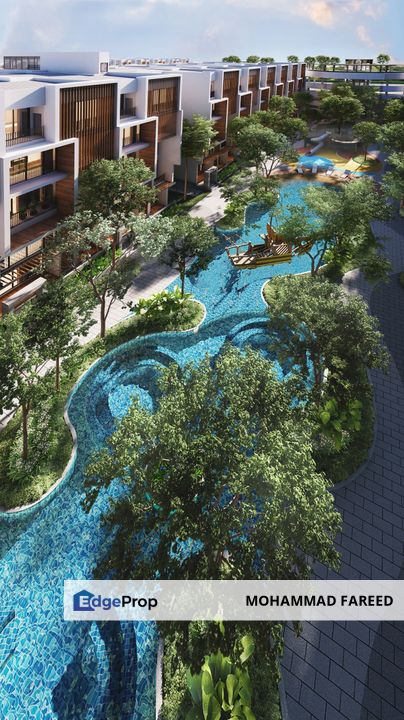 Jesselton Courtyard Jesselton Selatan 2 Storey Villas For Sale, Penang, Georgetown