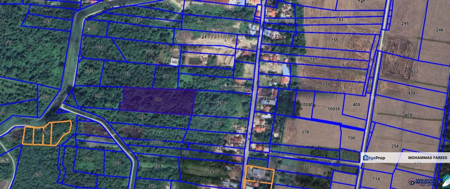 Kampung Perlis Balik Pulau Agricultural Land For Sale, Penang, Balik Pulau