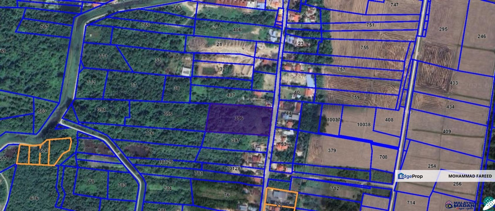 Kampung Perlis Balik Pulau Agricultural Land For Sale, Penang, Balik Pulau