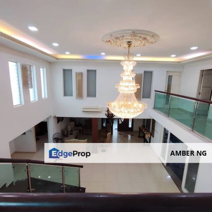 Corner 3 storey Bungalow @ Taman P Ramlee, Setapak, Kuala Lumpur for sale 6300sf Freehold High Ceiling 7 rooms 7 bathrooms, Kuala Lumpur, Setapak