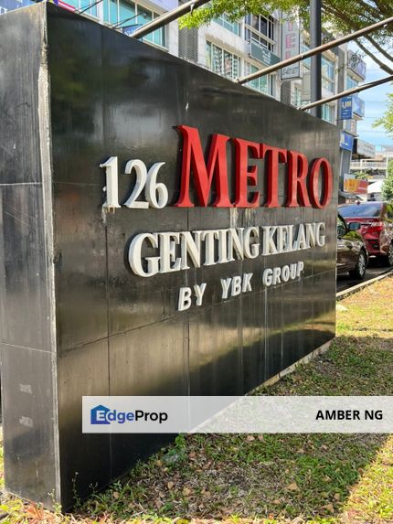 End lot Ground floor 126 Metro Jln Genting Kelang, Setapak Facing road, Kuala Lumpur, Setapak