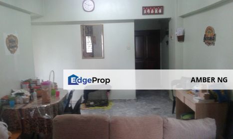 Corner, Low floor @ Teratai Mewah Condominium Freehold 980sf 4r 2cp, Setapak, Kuala Lumpur for sale, Kuala Lumpur, Setapak